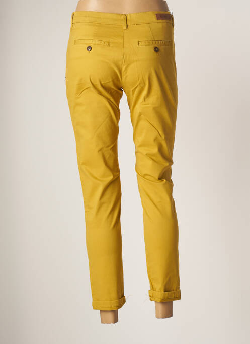 Pantalon 7/8 jaune REIKO pour femme
