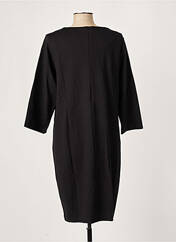 Robe mi-longue noir BASE LEVEL pour femme seconde vue