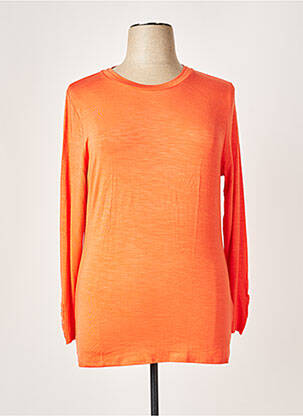 T-shirt orange MARBLE pour femme