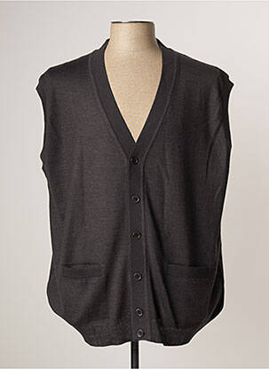 Gilet sans manche gris GIORGIO BELLINI pour homme