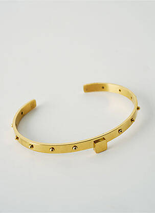 Bracelet Jonc jaune ZAG pour femme