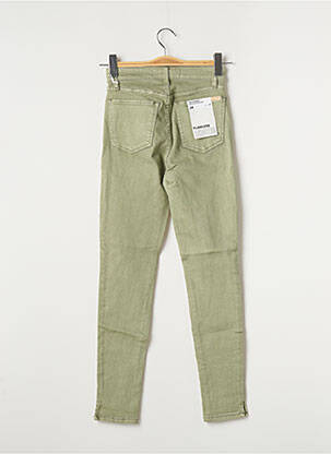 Jeans coupe slim slim taille haute vert JOE S femme