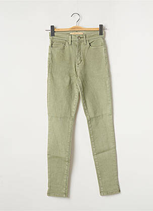 Jeans coupe slim vert JOE S pour femme