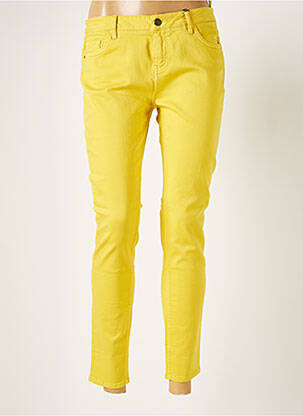 Jeans coupe slim slim taille normale jaune LAB DIP PARIS femme