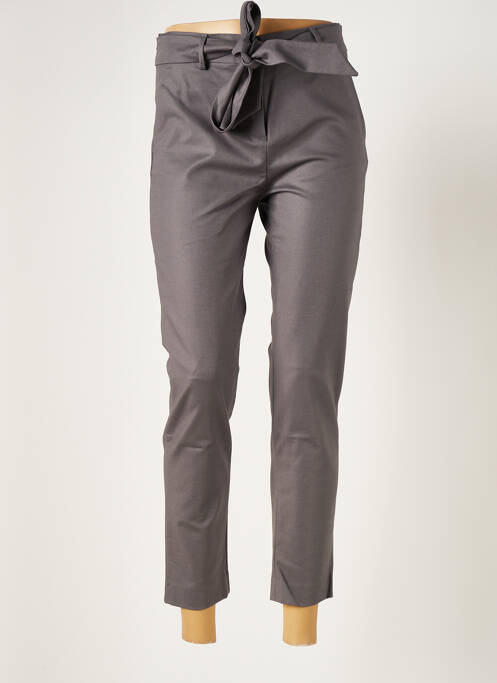 Pantalon 7/8 gris ELEVENTY pour femme