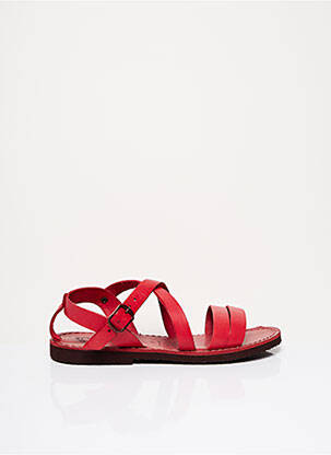 Sandales/Nu pieds rouge EDER pour femme