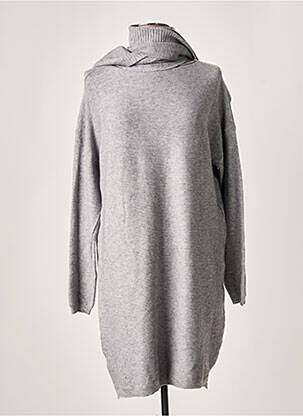 Robe pull gris AMO & ROMA pour femme