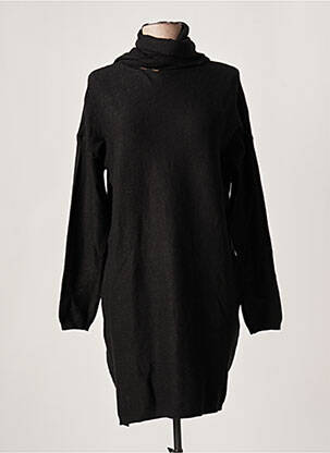 Robe pull noir AMO & ROMA pour femme
