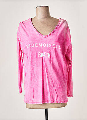 T-shirt rose COLETTE pour femme