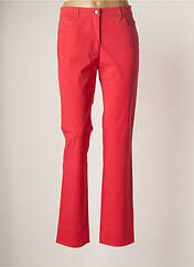 Pantalon droit rouge COUTURIST pour femme seconde vue