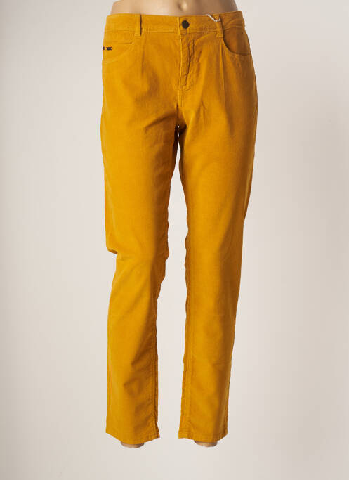 Pantalon 7/8 orange KANOPE pour femme