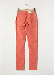 Jeans coupe slim orange KANOPE pour femme seconde vue