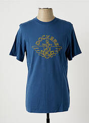T-shirt bleu DOCKERS pour homme seconde vue