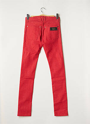 Pantalon slim stretch taille normale rouge APRIL 77 femme