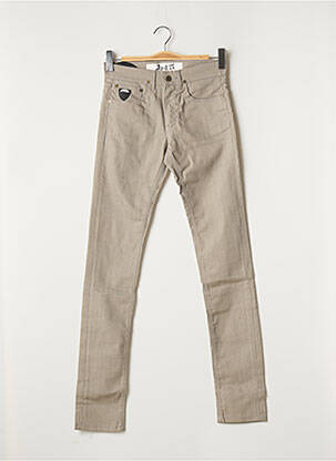Pantalon slim stretch taille normale gris APRIL 77 femme