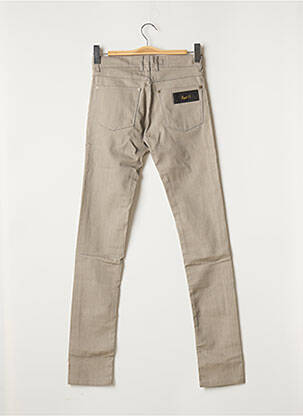Pantalon slim stretch taille normale gris APRIL 77 femme