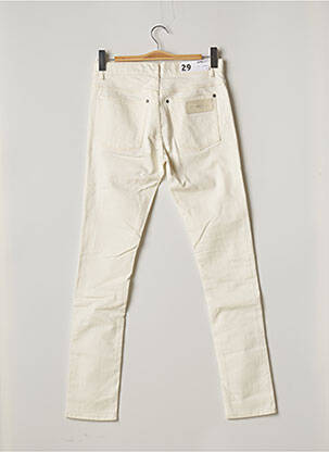 Pantalon slim stretch taille normale beige APRIL 77 femme
