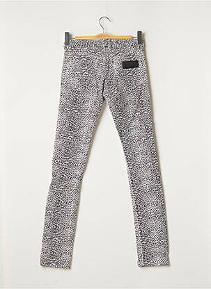 Pantalon slim stretch taille normale noir APRIL 77 femme