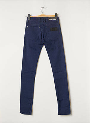 Pantalon slim stretch taille normale bleu APRIL 77 femme