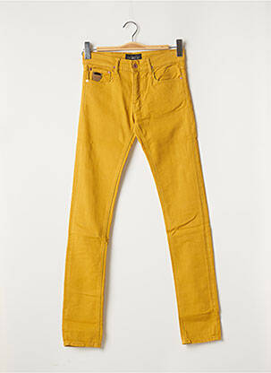 Pantalon slim stretch taille normale jaune APRIL 77 femme