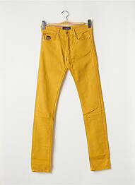 Pantalon slim stretch taille normale jaune APRIL 77 femme