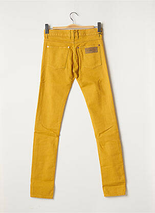 Pantalon slim stretch taille normale jaune APRIL 77 femme