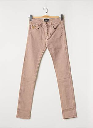 Pantalon slim stretch taille normale rose APRIL 77 femme