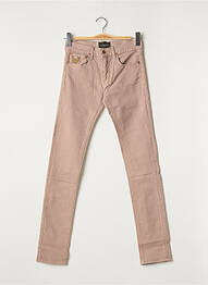 Pantalon slim stretch taille normale rose APRIL 77 femme
