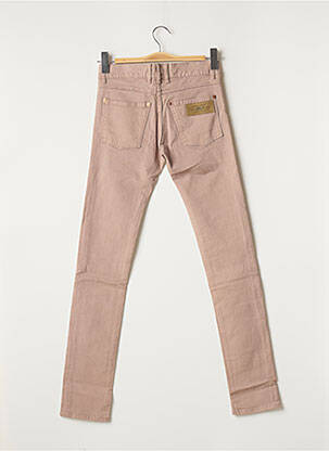 Pantalon slim stretch taille normale rose APRIL 77 femme