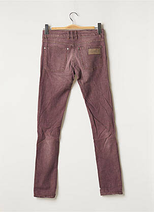 Pantalon slim stretch taille normale violet APRIL 77 femme
