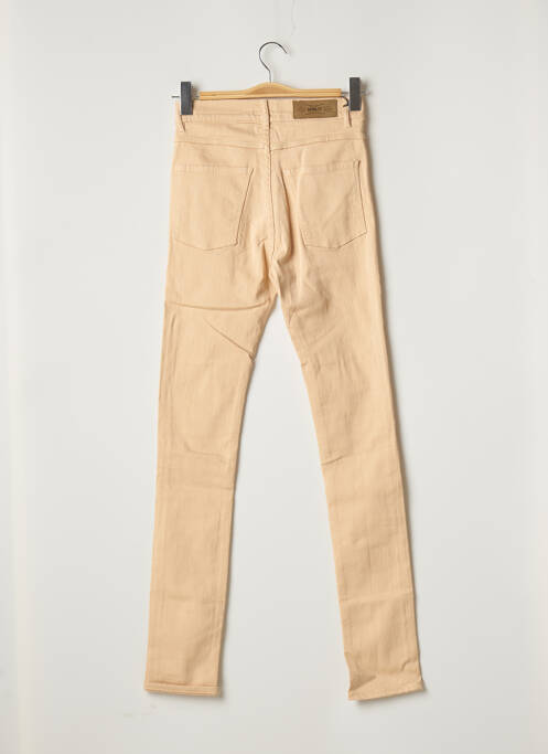 Pantalon slim beige APRIL 77 pour femme