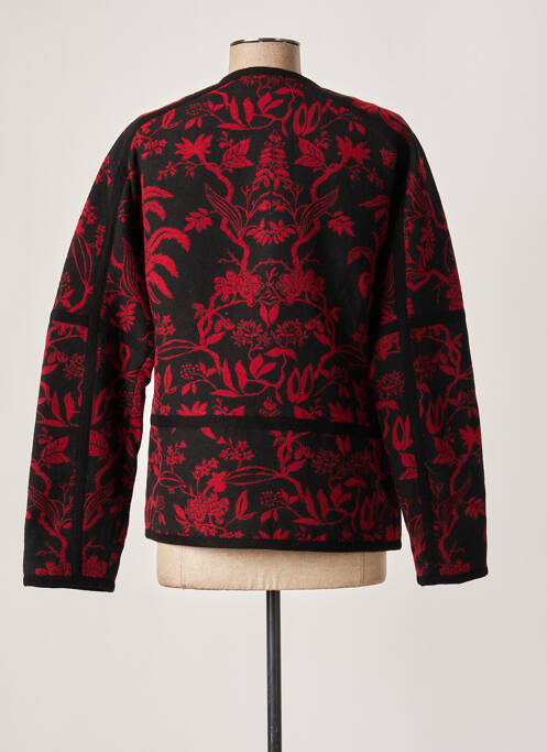 Manteau court poches sans capuche rouge DAMART femme