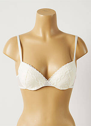 Soutien-gorge effet matière satinée haut soutien-gorge push-up beige PASSIONATA femme