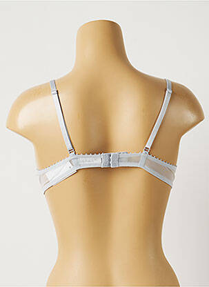 Soutien-gorge effet matière satinée haut soutien-gorge push-up bleu PASSIONATA femme