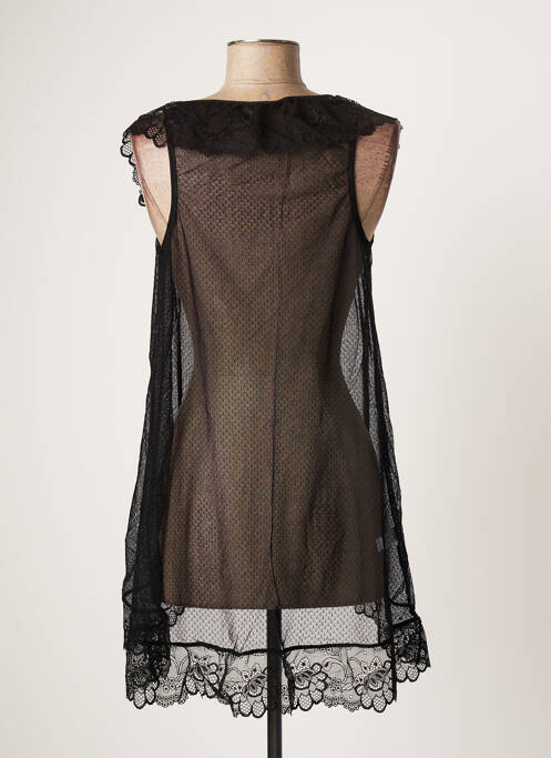 Déshabillé noir VALEGE pour femme