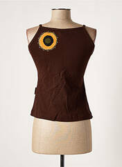 T-shirt marron DIPAWALI pour femme seconde vue