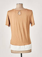 T-shirt marron DIANE LAURY pour femme seconde vue