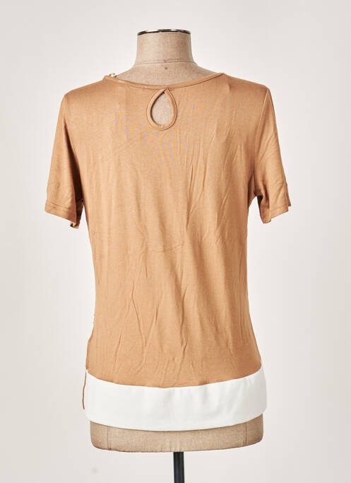 T-shirt marron DIANE LAURY pour femme