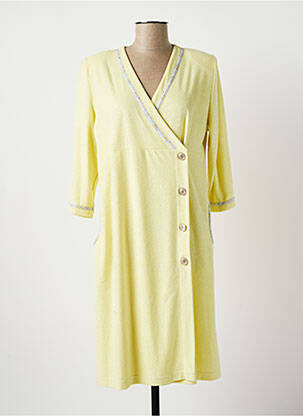 Peignoir jaune EGATEX pour femme
