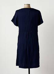 Robe mi-longue bleu SATURNE pour femme seconde vue