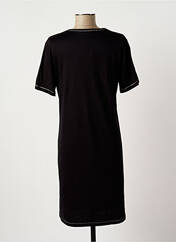Robe mi-longue noir PILL pour femme seconde vue