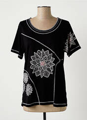T-shirt noir VERICLAU pour femme seconde vue