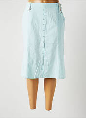 Jupe mi-longue bleu S.QUISE pour femme seconde vue
