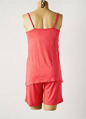 Pyjama orange EGATEX pour femme seconde vue
