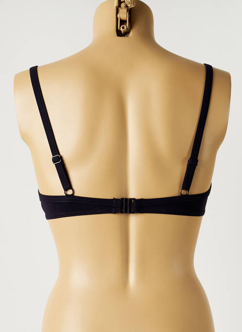 Haut de maillot de bain stretch haut soutien-gorge emboitant bleu SLOGGI femme