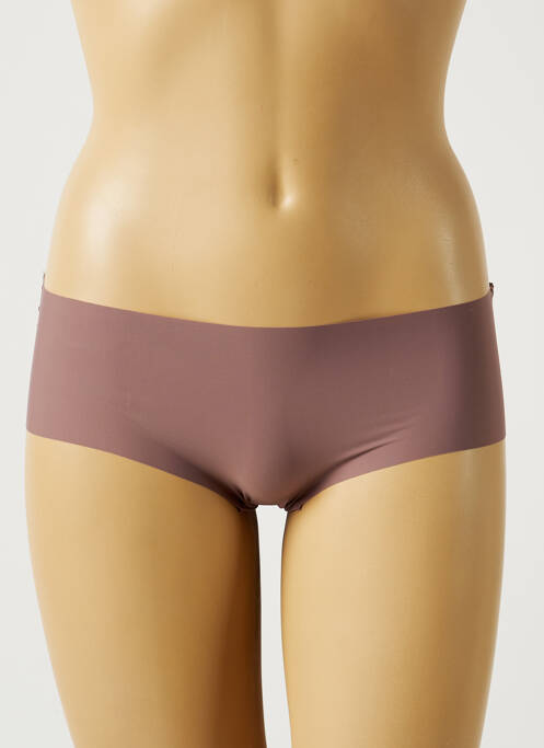 Shorty marron BARBARA pour femme