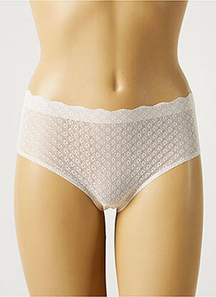 Culotte haute beige SLOGGI pour femme