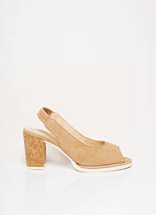 Sandales/Nu pieds beige GABOR pour femme seconde vue