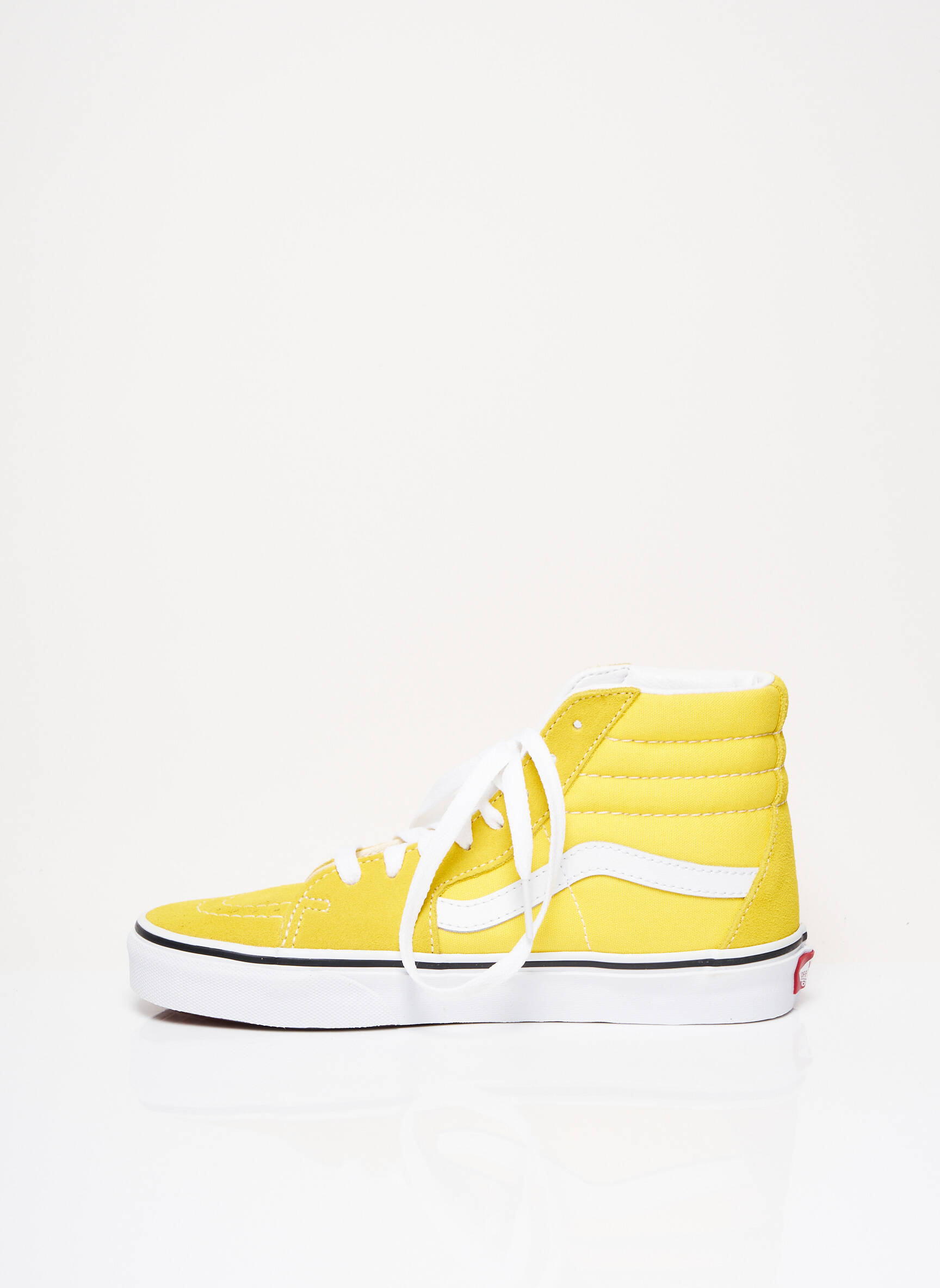 Vans top jaune plateforme