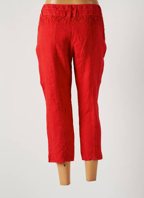 Pantacourt rouge FRED SABATIER pour femme